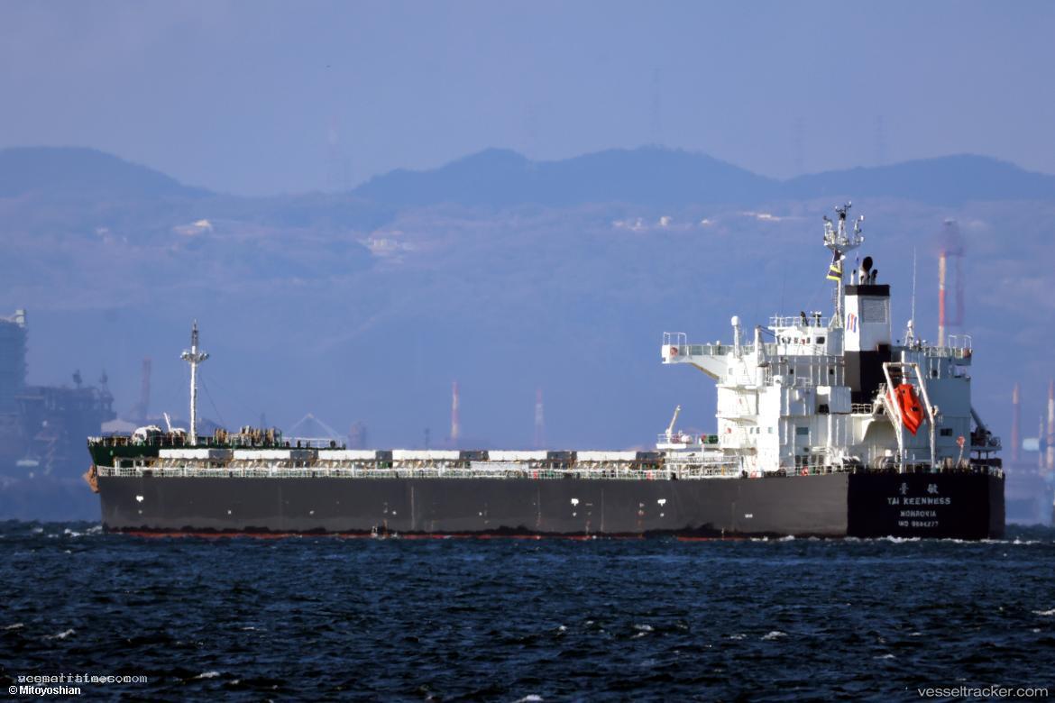 Tai-Keenness - Bulk Carrier vessel registered in Liberia