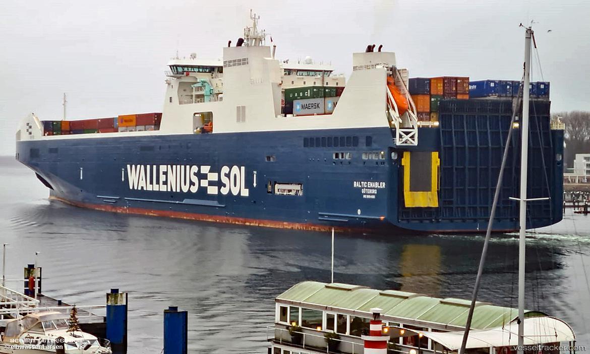 Baltic-Enabler - Ro Ro Cargo Ship vessel registered in Sweden