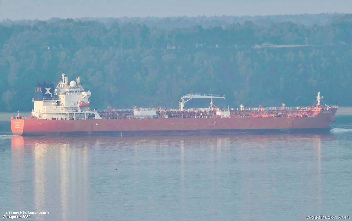 Aquasmeralda - Chemical Oil Products Tanker vessel registered in Liberia