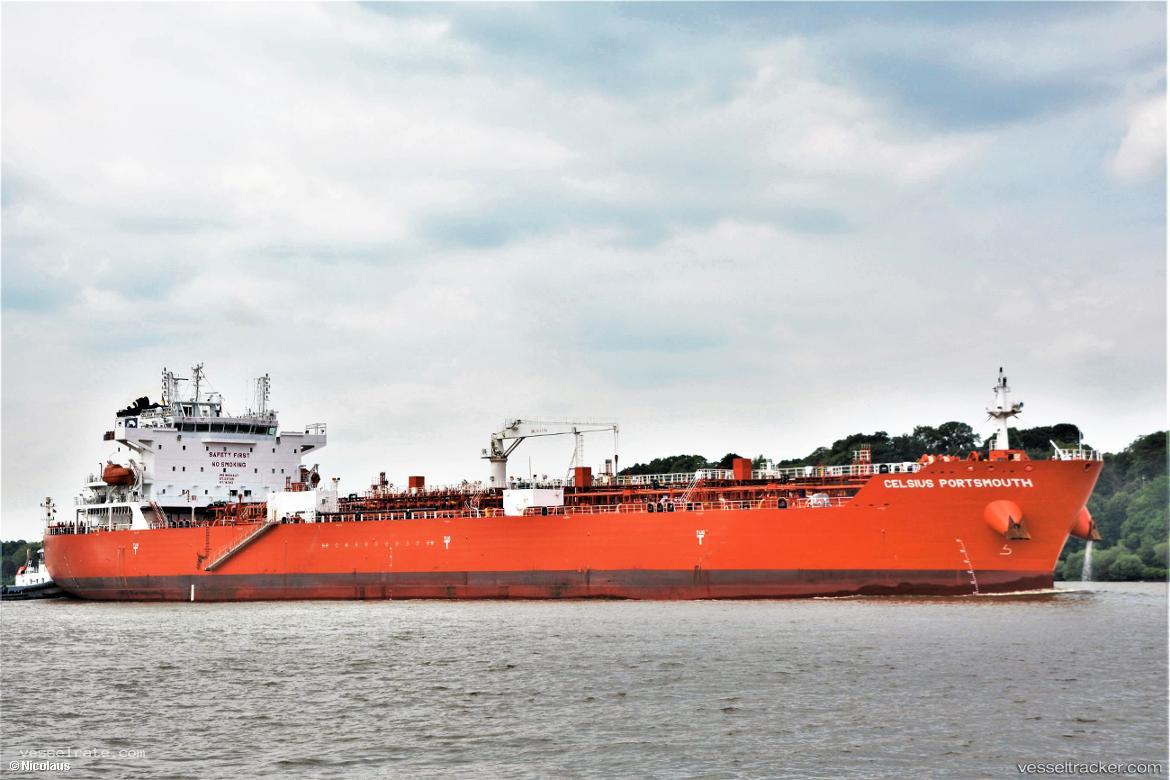 Celsius-Portsmouth - Chemical Oil Products Tanker vessel registered in Marshall Islands