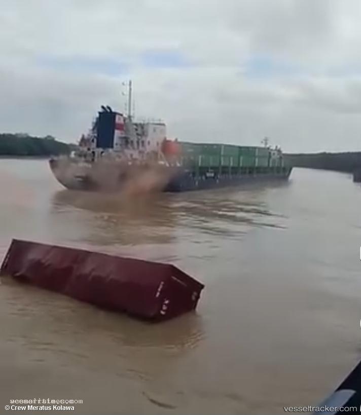 Mv-Spil-Ratna - Container Ship vessel registered in Indonesia