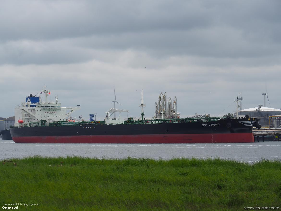 Kriti-Hero - Crude Oil Tanker vessel registered in Liberia