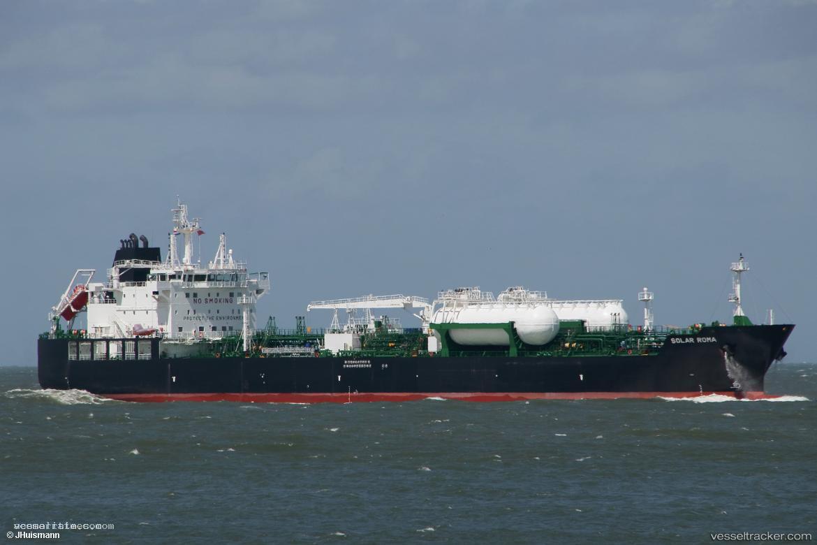 Solar-Roma - Chemical Oil Products Tanker vessel registered in Liberia