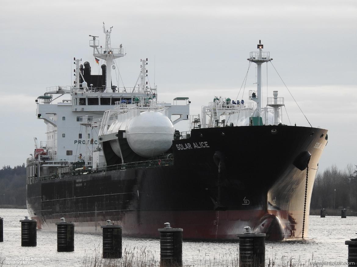 Solar-Alice - Chemical Oil Products Tanker vessel registered in Malta