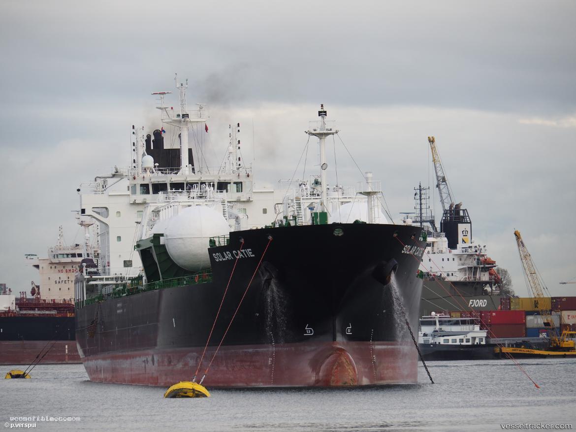Solar-Catie - Chemical Oil Products Tanker vessel registered in Liberia