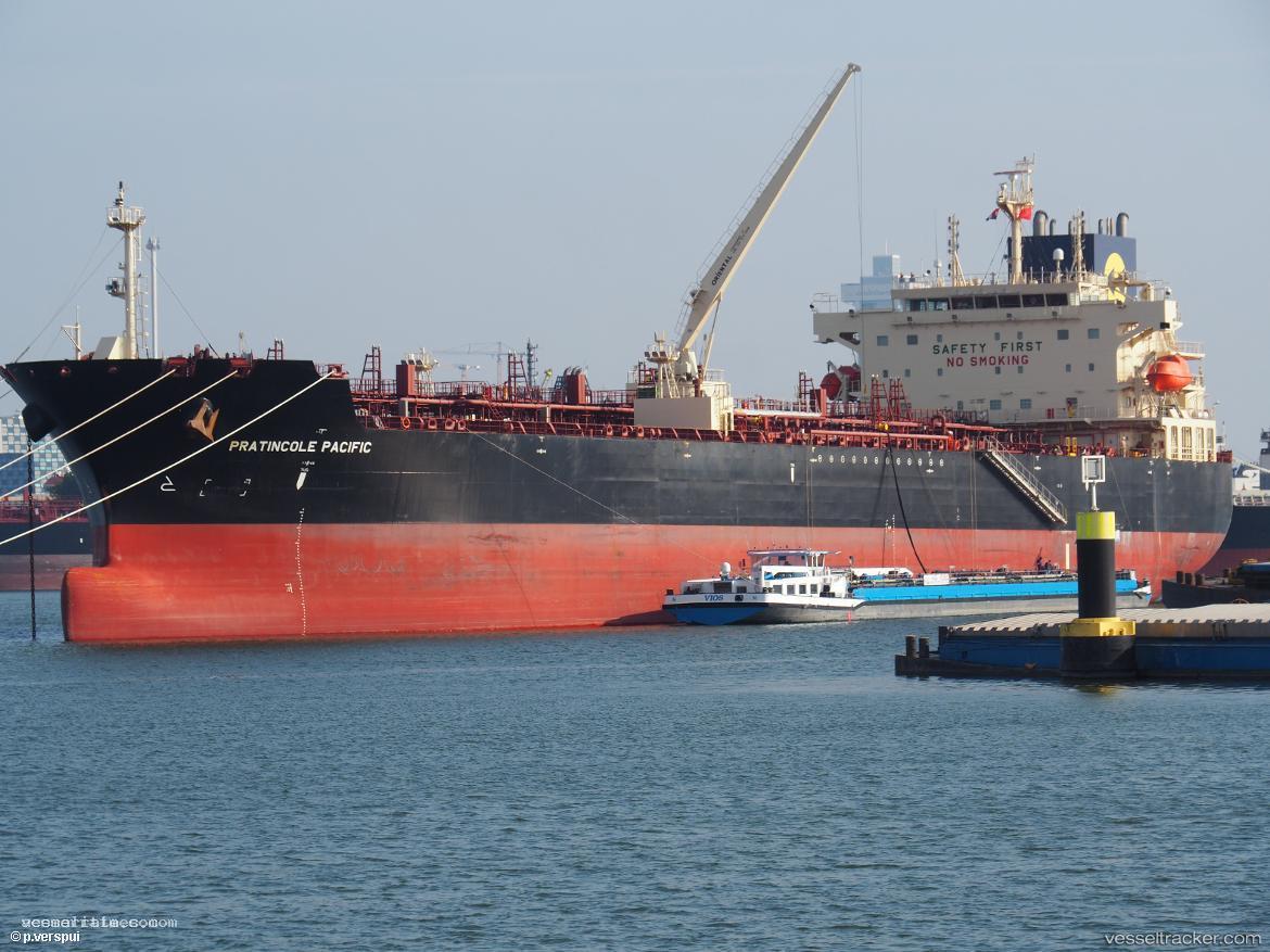 Pratincole-Pacific - Chemical Oil Products Tanker vessel registered in Singapore