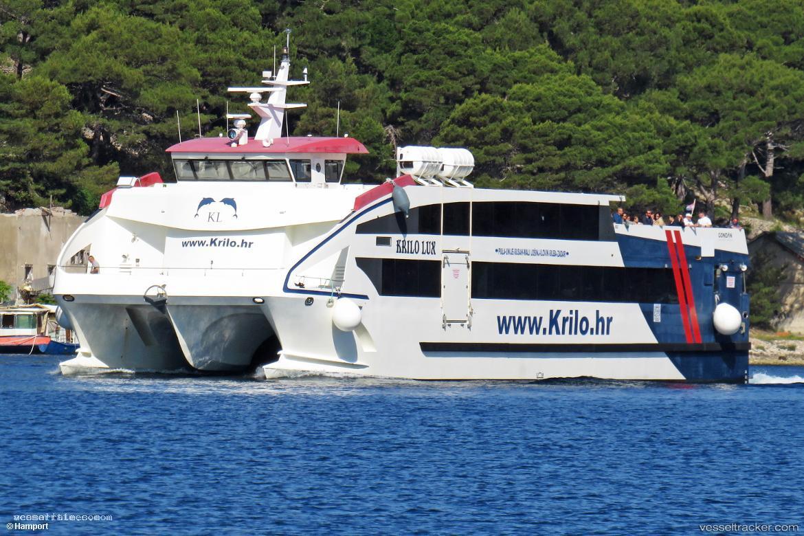 Krilo-Lux - Passenger Ship vessel registered in Croatia
