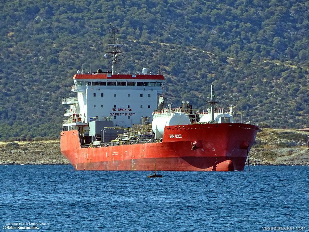 Eva-Gold - Chemical Oil Products Tanker vessel registered in Panama