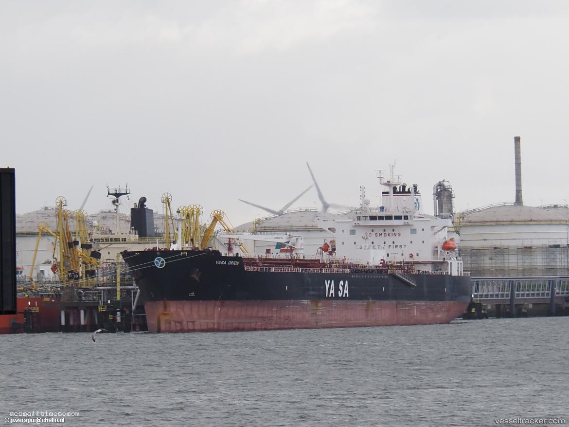 Yasa-Orion - Chemical Oil Products Tanker vessel registered in Marshall Islands