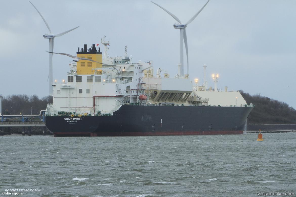 Orion-Monet - Lng Tanker vessel registered in France