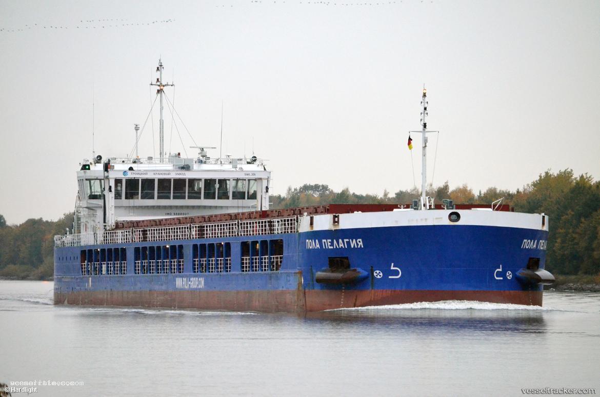 Pola-Pelagia - General Cargo Ship vessel registered in Russia