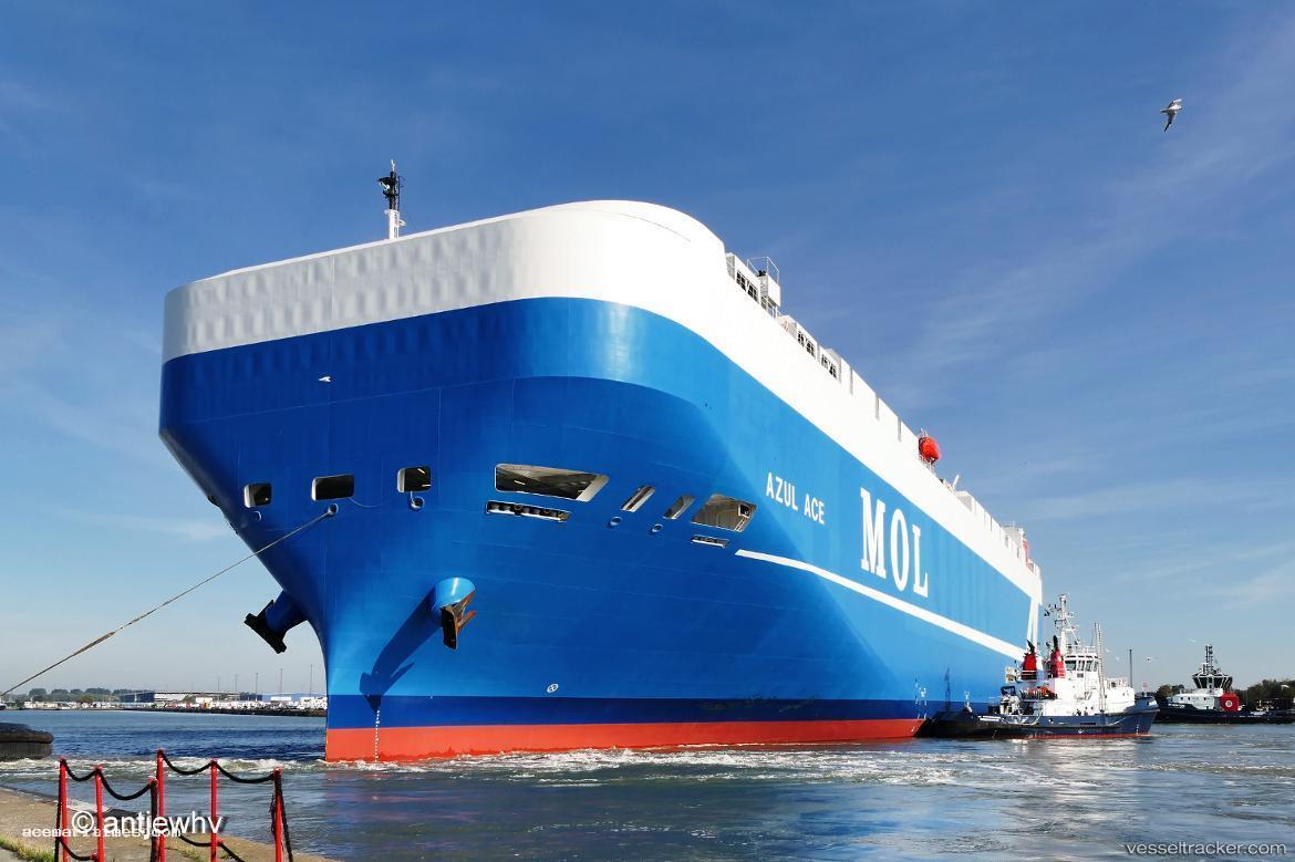 Azul-Ace - Vehicles Carrier vessel registered in Panama