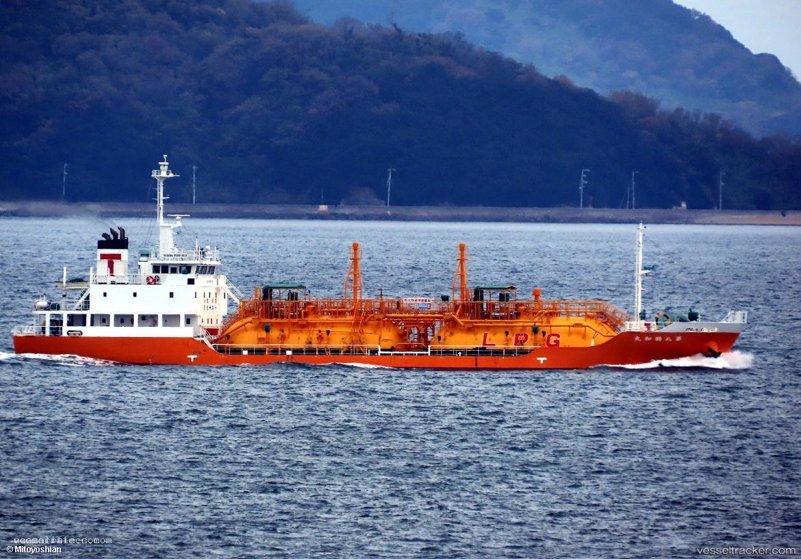 No.8-Kakuwamaru - Lpg Tanker vessel registered in Japan