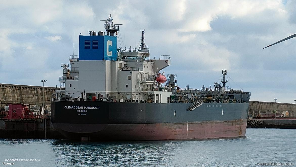 Clearocean-Marauder - Chemical Oil Products Tanker vessel registered in Marshall Islands