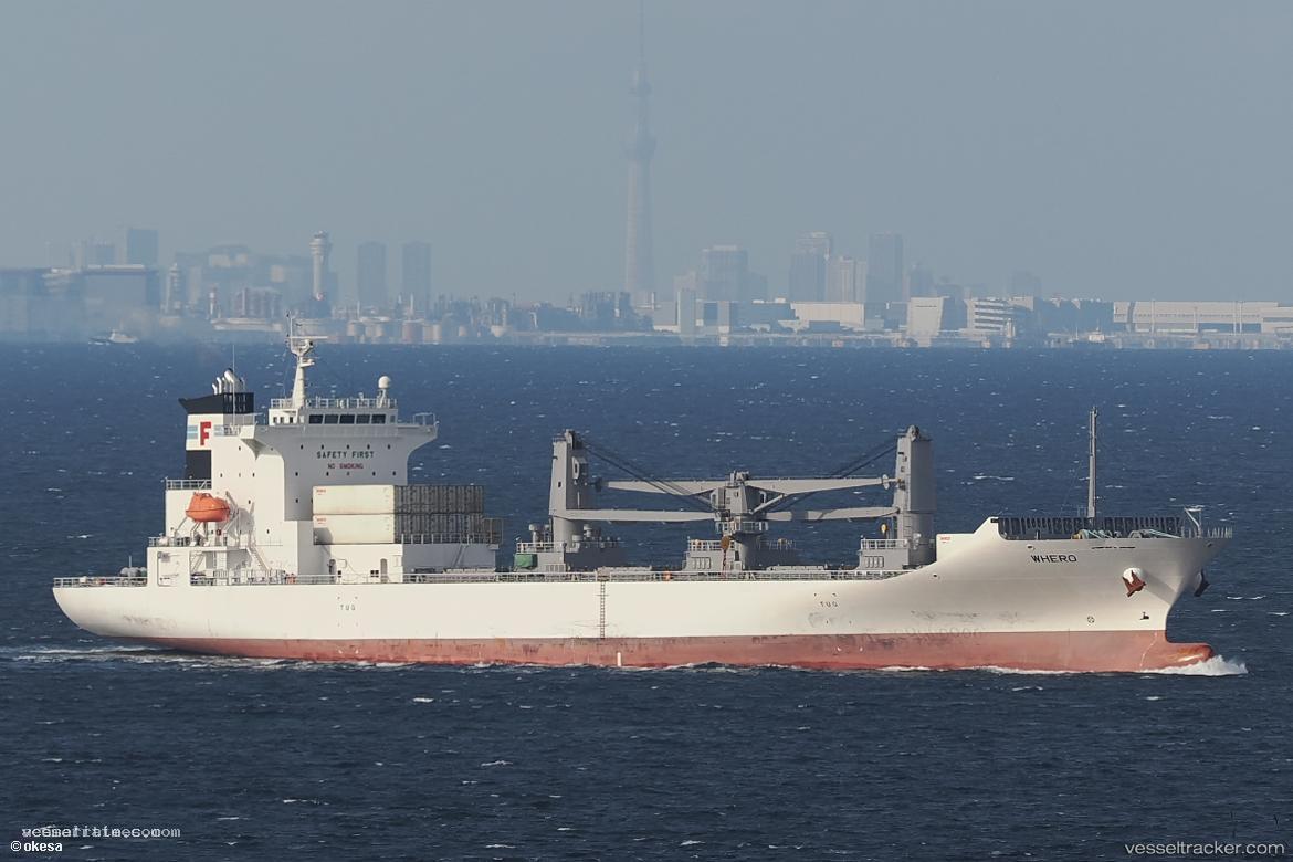 Whero - Refrigerated Cargo Ship vessel registered in Panama