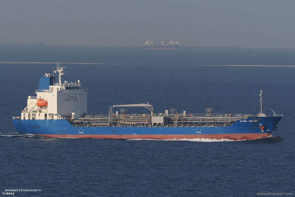 Global-Mercury - Chemical Oil Products Tanker vessel registered in Panama