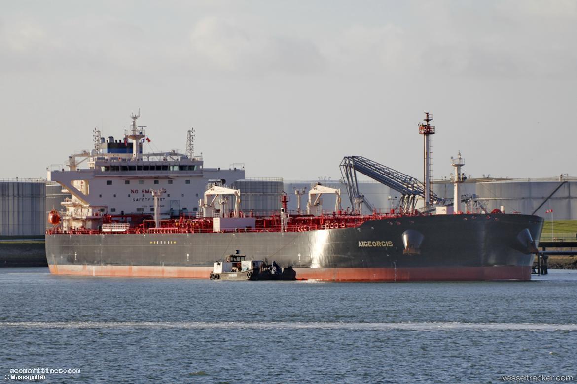 Aigeorgis - Crude Oil Tanker vessel registered in Marshall Islands