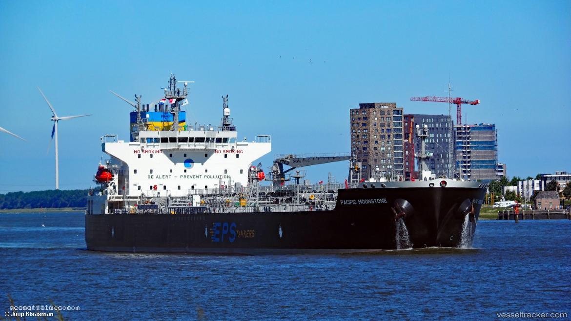 Pacific-Moonstone - Chemical Oil Products Tanker vessel registered in Liberia