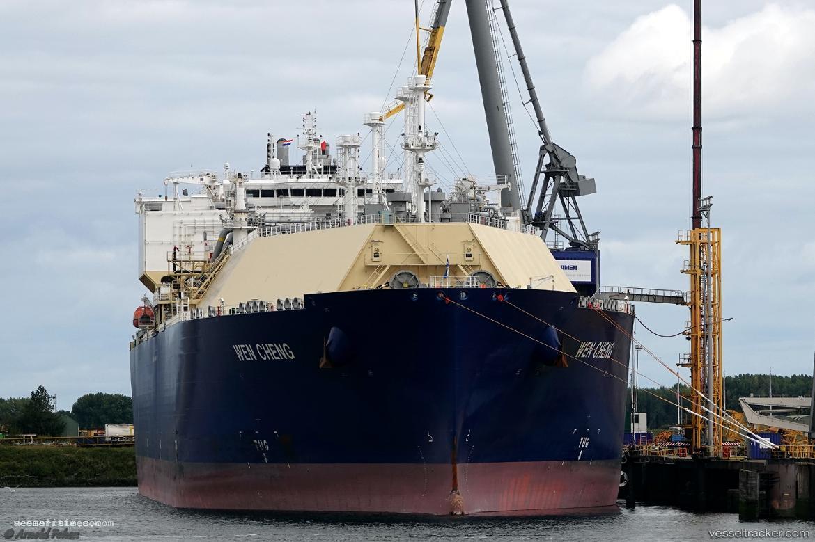 Wen-Cheng - Lng Tanker vessel registered in Hong Kong
