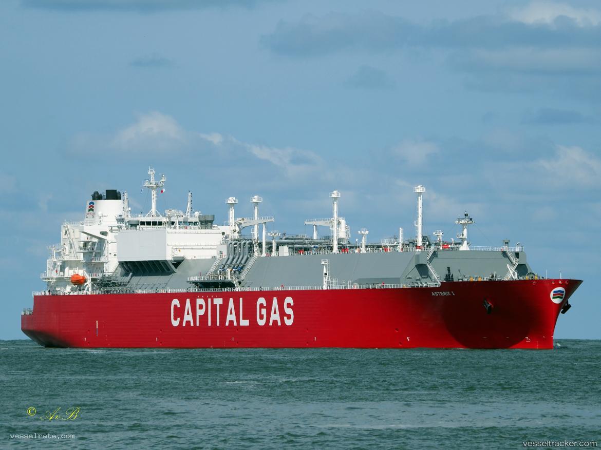 Asterix-I - Lng Tanker vessel registered in Greece