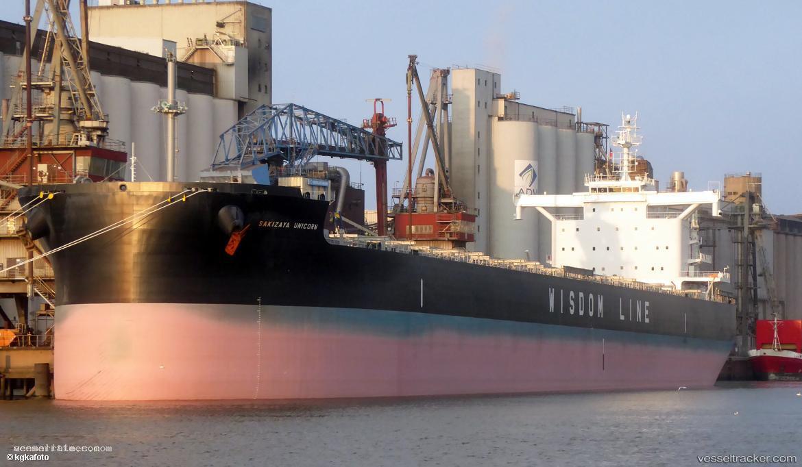 Sakizaya-Unicorn - Bulk Carrier vessel registered in Liberia