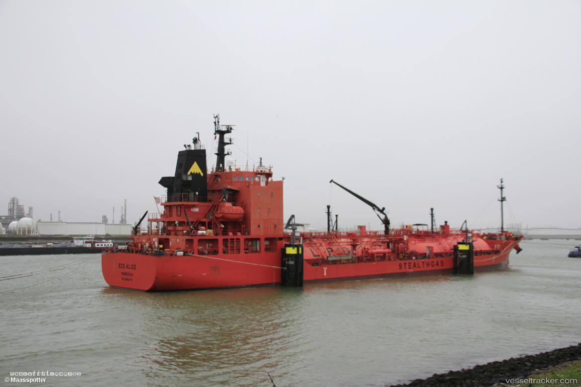 Eco-Alice - Lpg Tanker vessel registered in Liberia