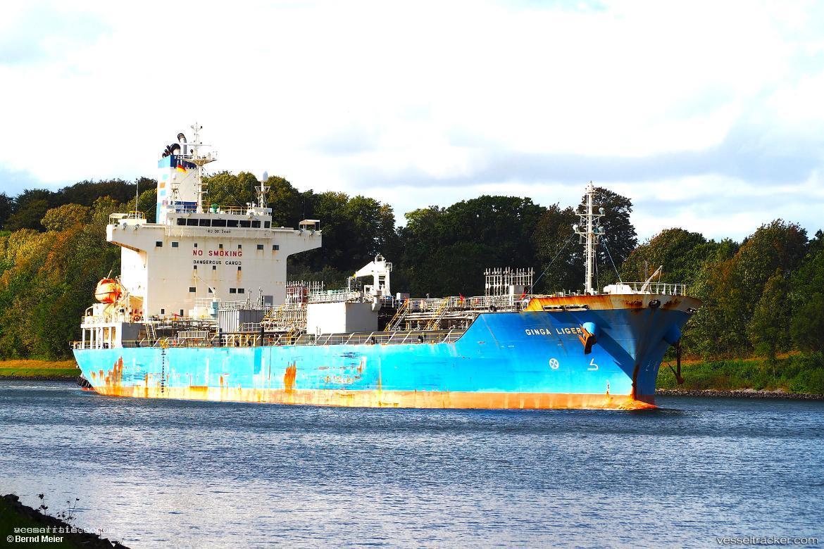 Ginga-Liger - Chemical Oil Products Tanker vessel registered in Singapore