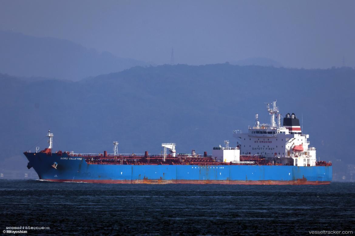 Nord-Valkyrie - Chemical Oil Products Tanker vessel registered in Liberia