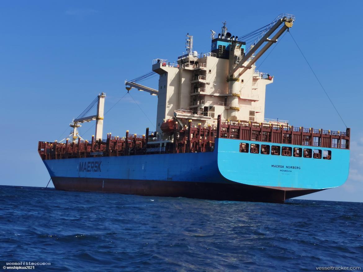 Maersk-Norberg - Container Ship vessel registered in Liberia