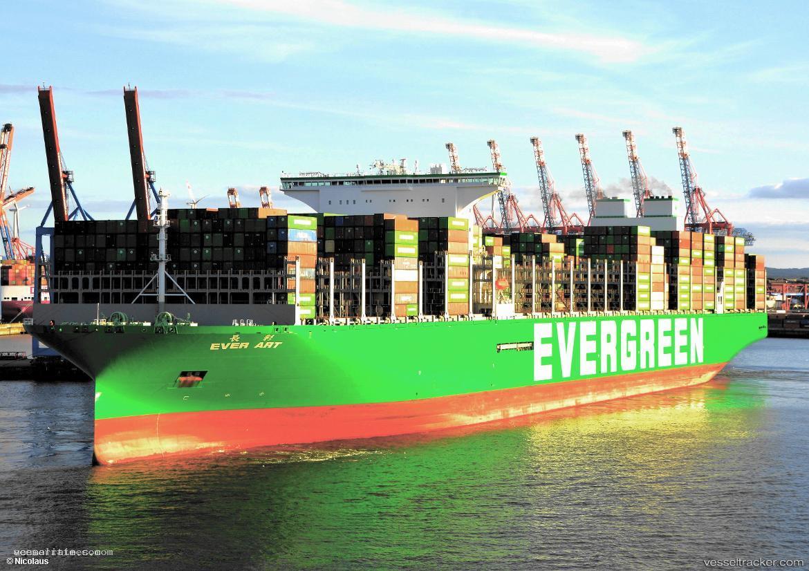 Ever-Art - Container Ship vessel registered in Taiwan