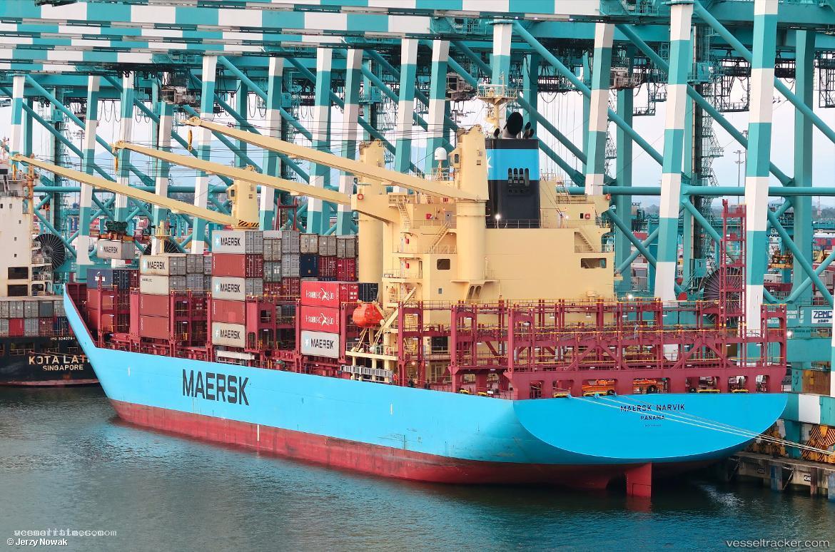 Maersk-Narvik - Container Ship vessel registered in Panama