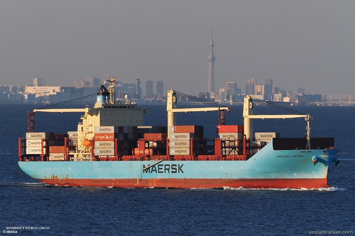 Maersk-Nesna - Container Ship vessel registered in Panama