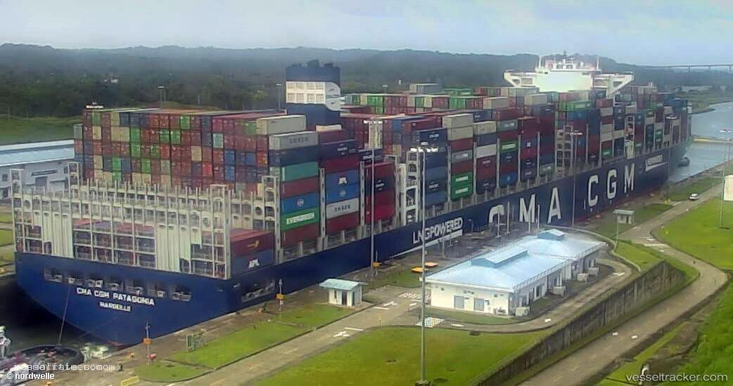 Cma-Cgm-Patagonia - Container Ship vessel registered in France