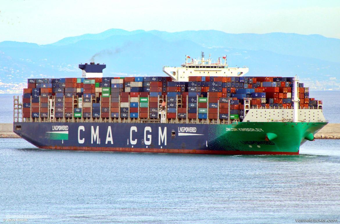 Cma-Cgm-Kimberley - Container Ship vessel registered in France