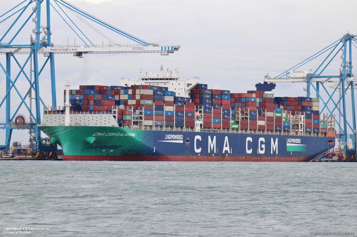 Cma-Cgm-Galapagos - Container Ship vessel registered in France