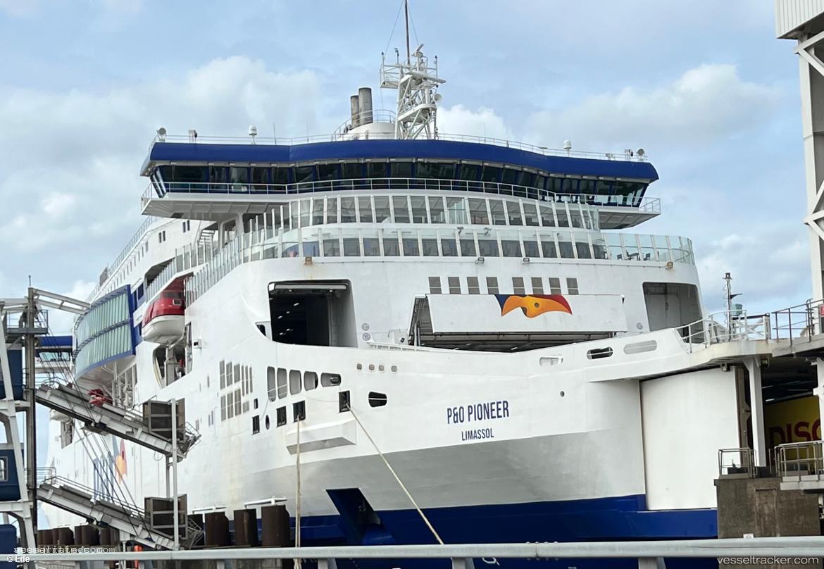 Po-Pioneer - Passenger Ro Ro Cargo Ship vessel registered in Cyprus