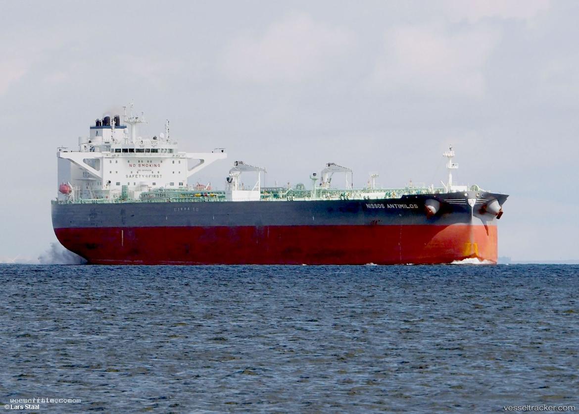 Nissos-Antimilos - Crude Oil Tanker vessel registered in Marshall Islands