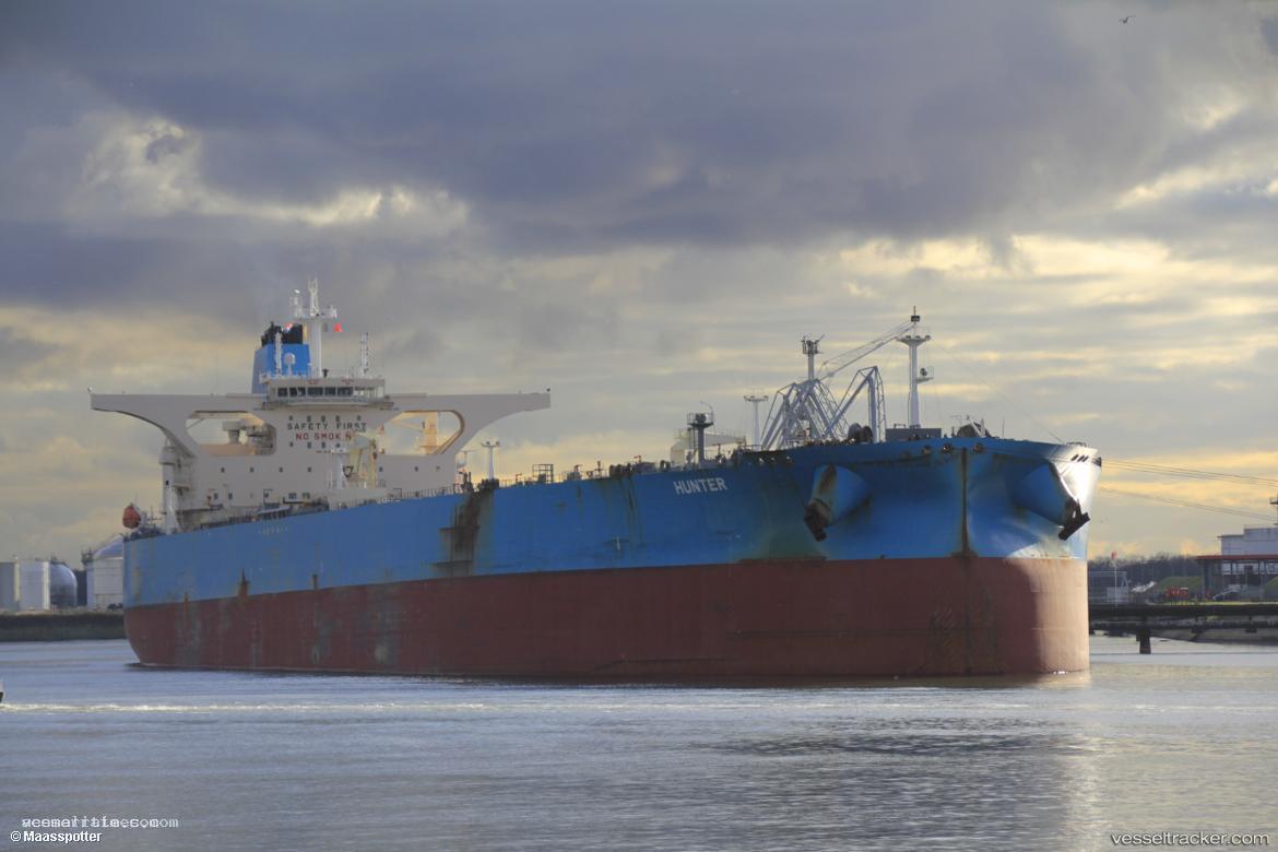 Hunter - Crude Oil Tanker vessel registered in Liberia