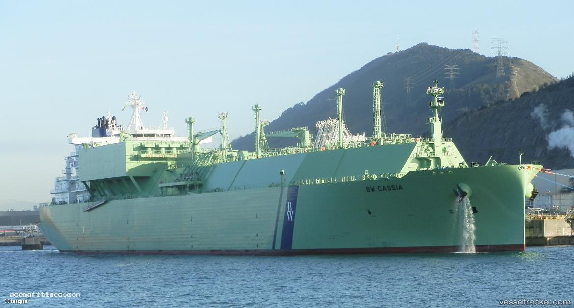 Bw-Cassia - Lng Tanker vessel registered in Singapore