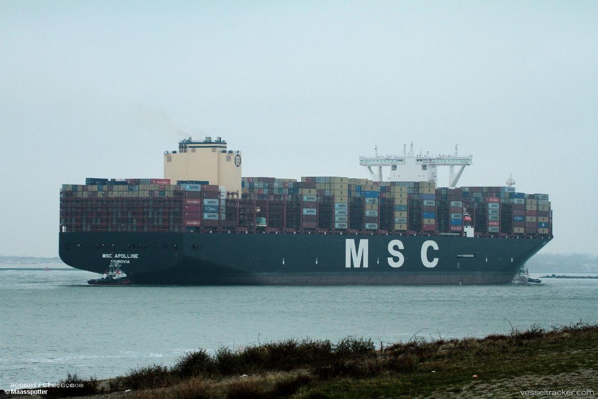 Msc-Apolline - Container Ship vessel registered in Liberia