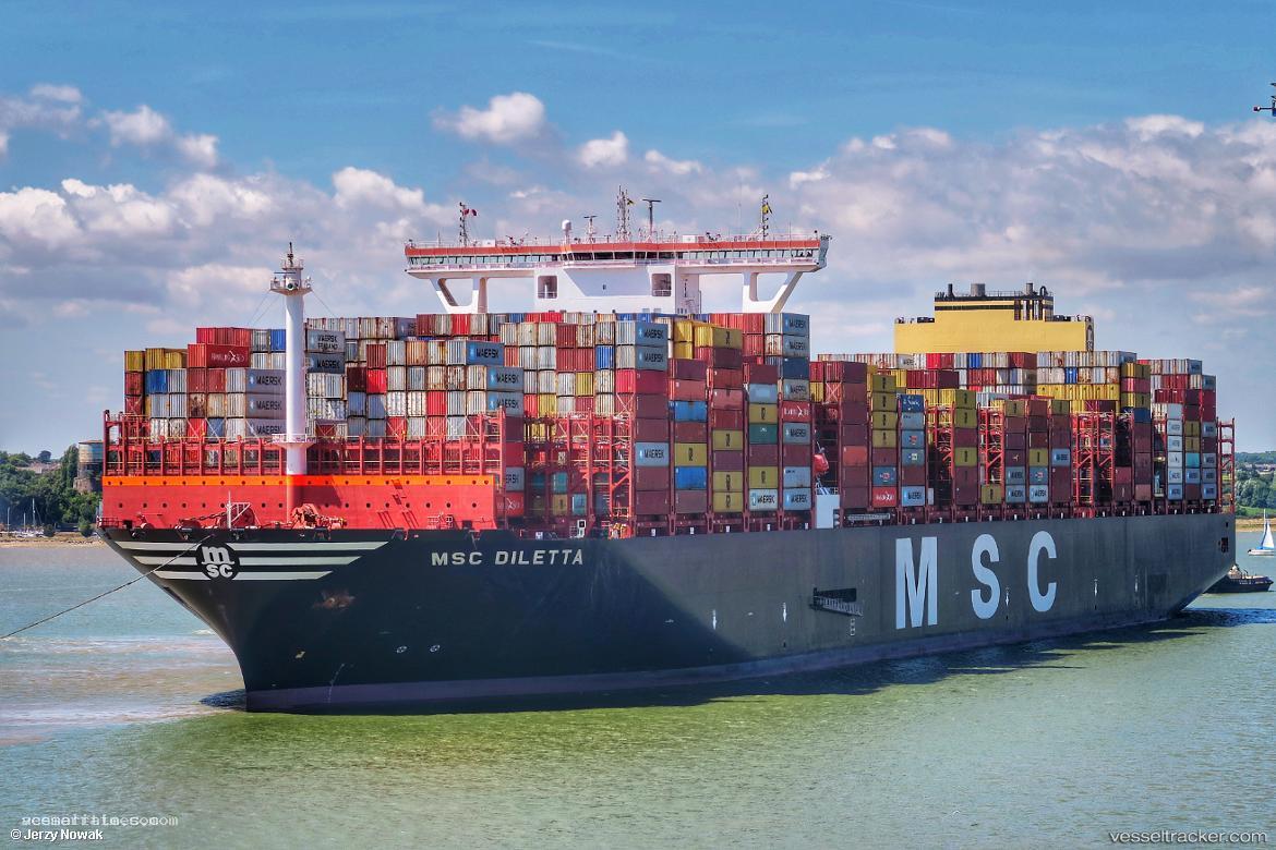 Msc-Diletta - Container Ship vessel registered in Liberia