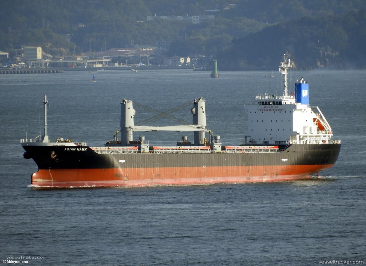 Asian-Hawk - Multi Purpose Carrier vessel registered in Panama