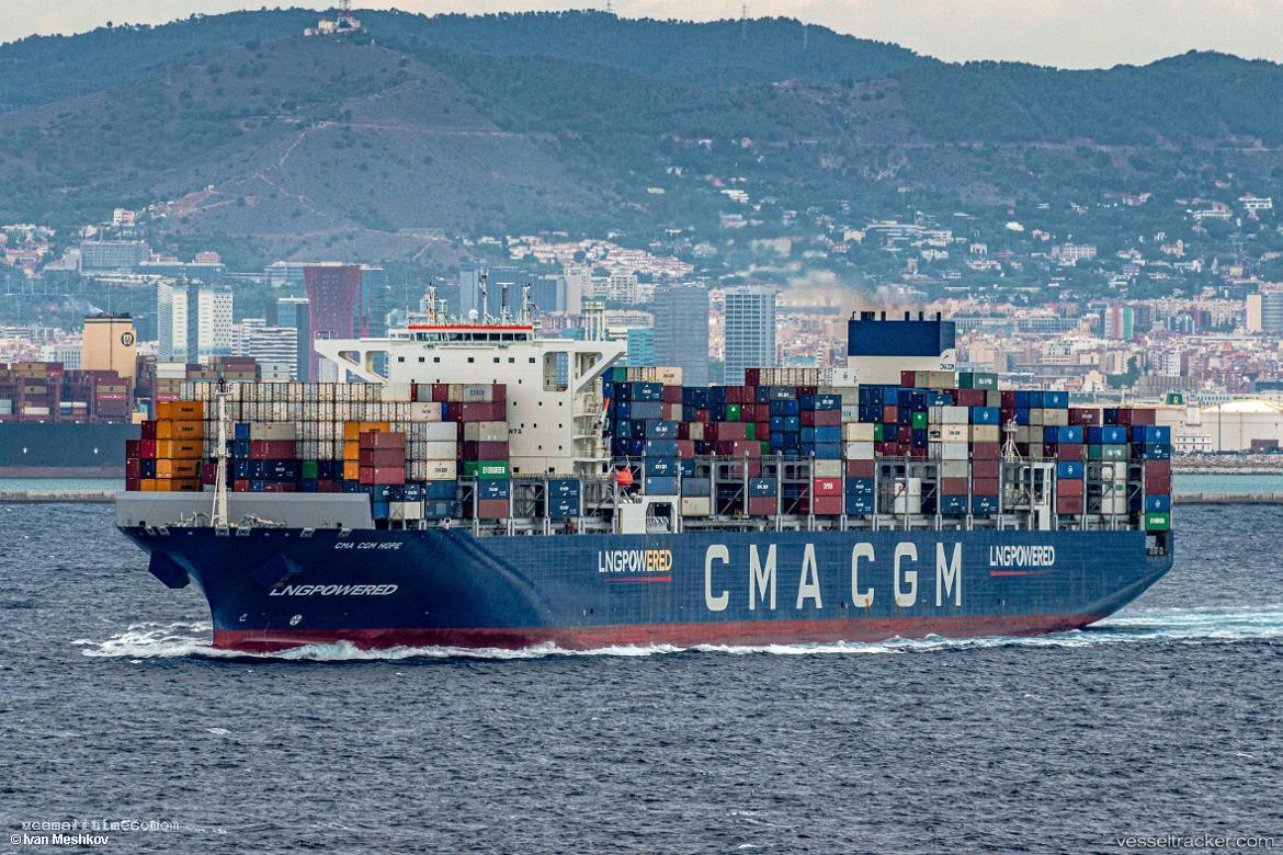 Cma-Cgm-Hope - Container Ship vessel registered in Malta