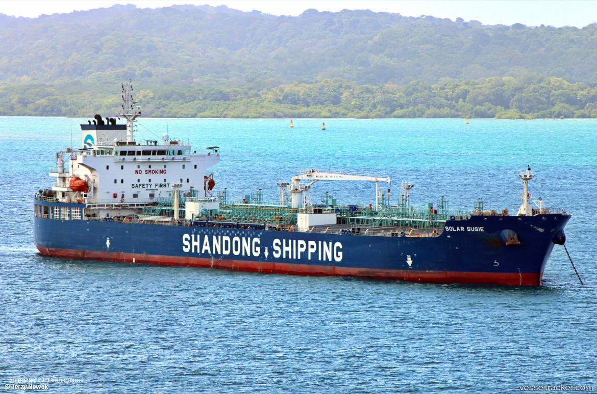 Solar-Susie - Chemical Oil Products Tanker vessel registered in Liberia