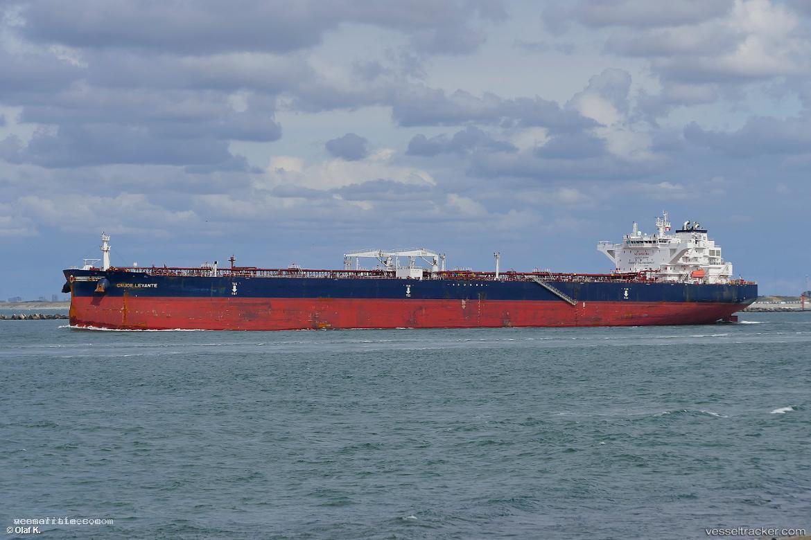 Crude-Levante - Crude Oil Tanker vessel registered in Liberia