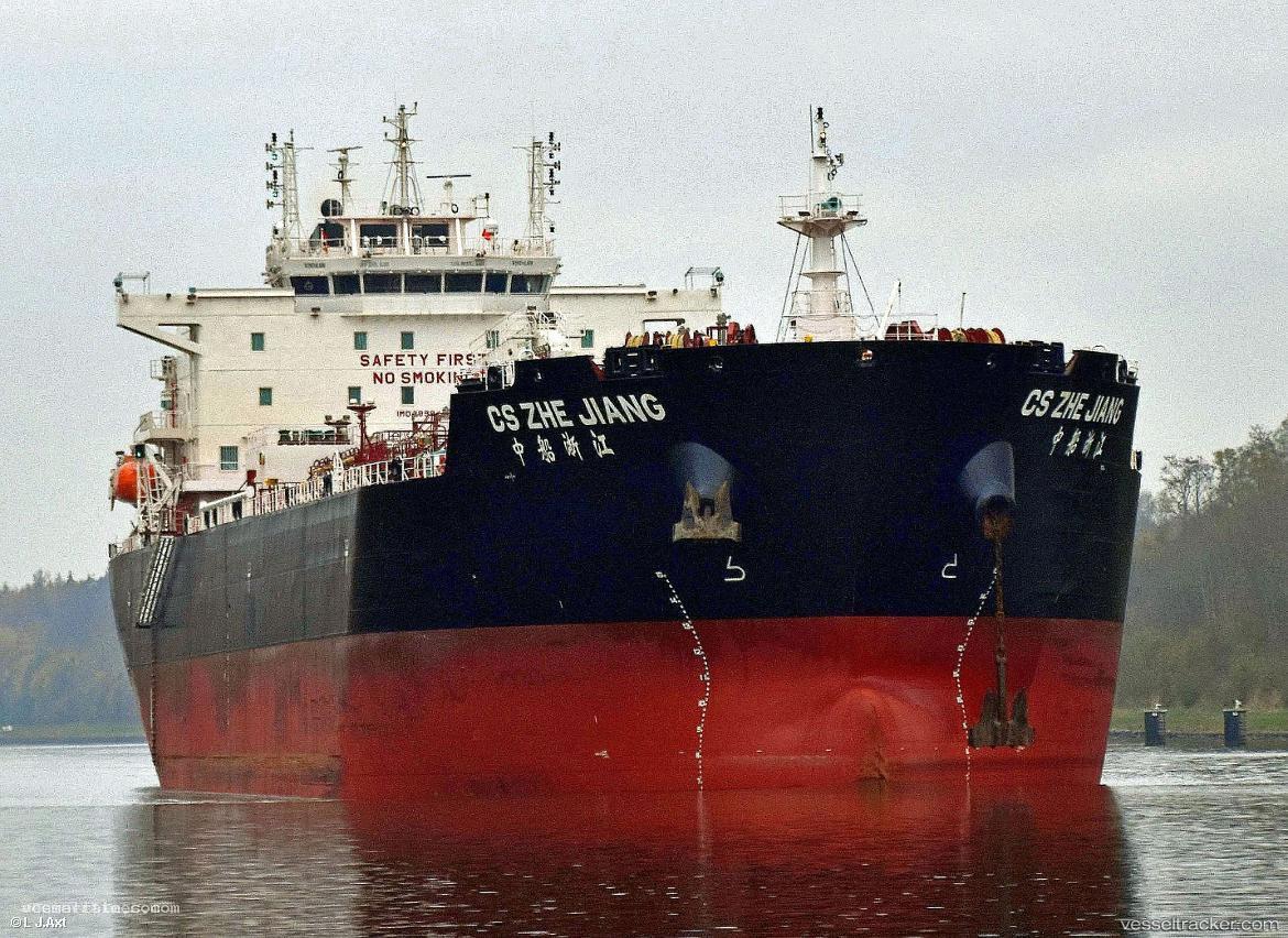 Cs-Zhe-Jiang - Chemical Oil Products Tanker vessel registered in Hong Kong