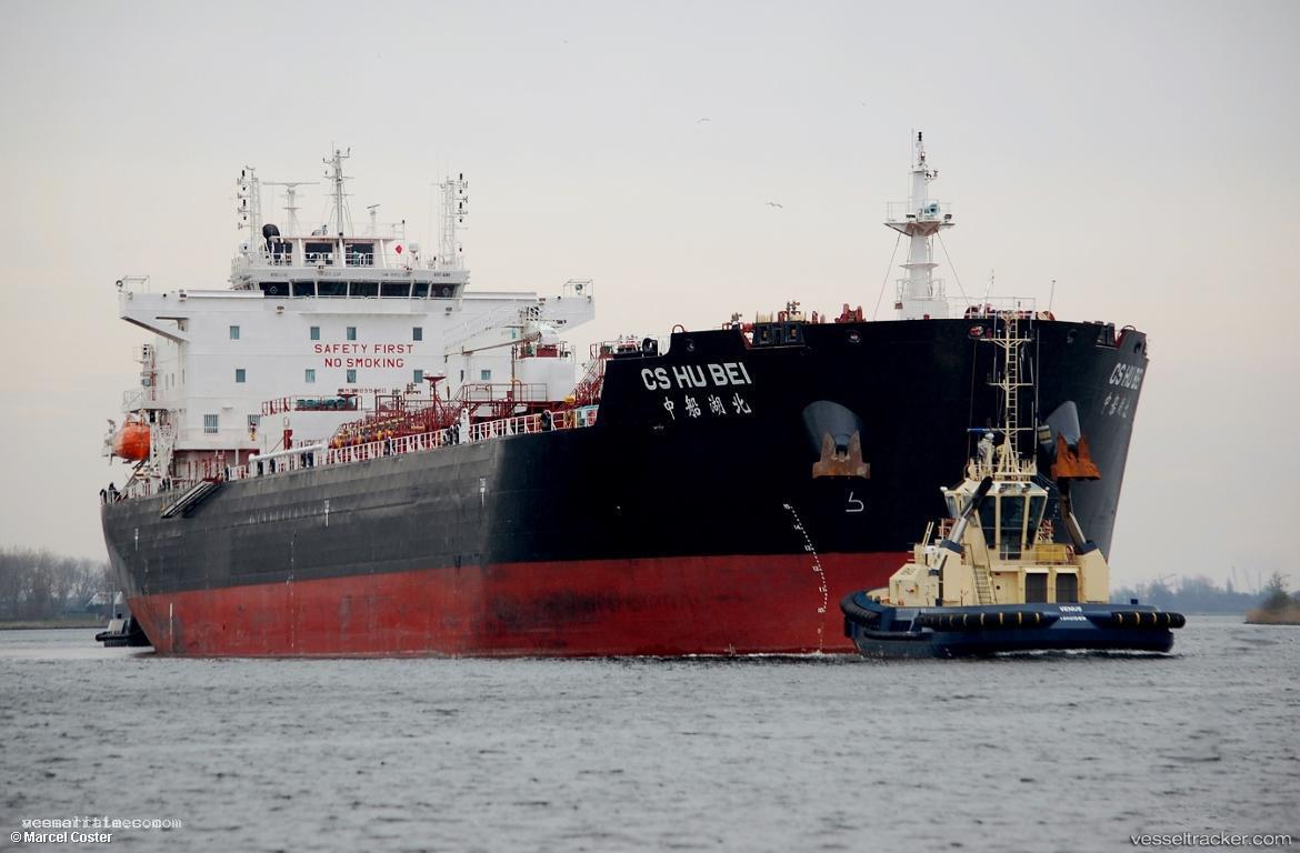 Cs-Hu-Bei - Chemical Oil Products Tanker vessel registered in Hong Kong