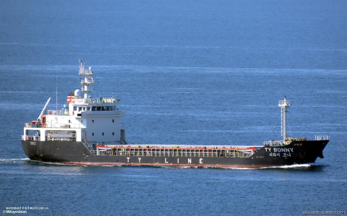 Ty-Bonny - General Cargo Ship vessel registered in South Korea