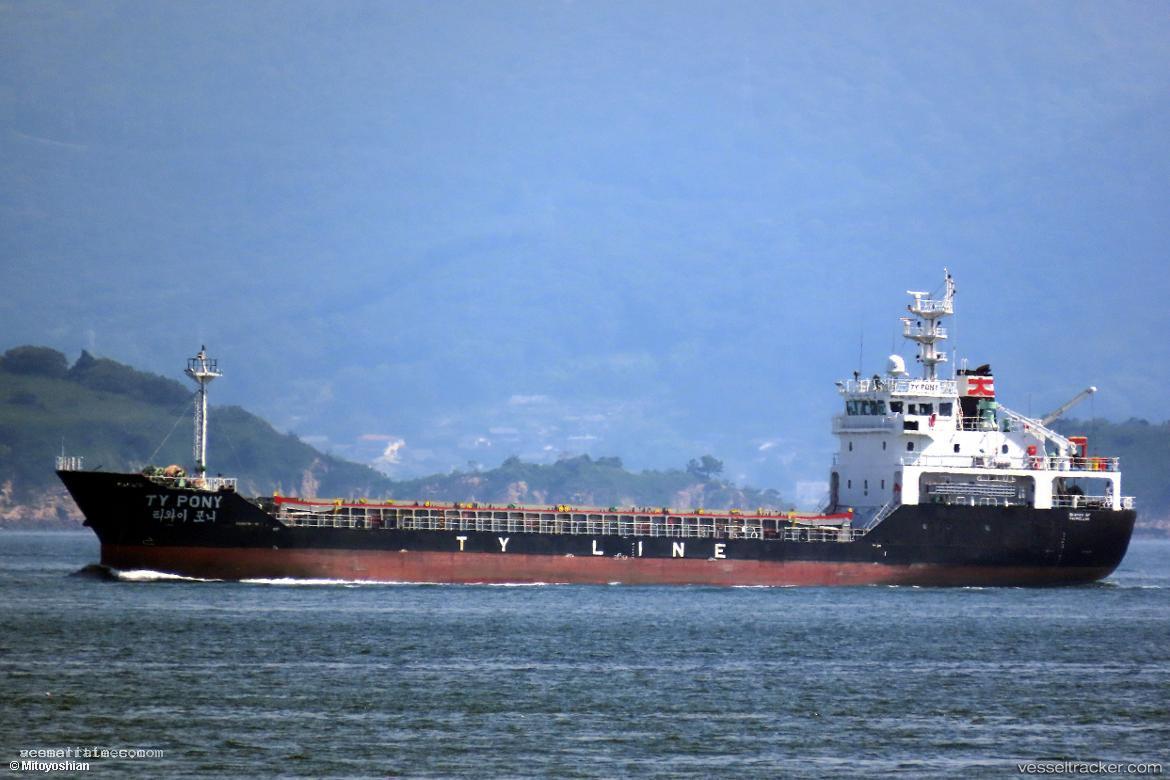 Ty-Pony - General Cargo Ship vessel registered in South Korea