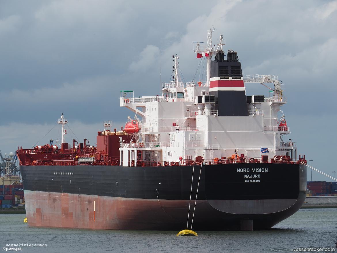 Nord-Vision - Chemical Oil Products Tanker vessel registered in Marshall Islands